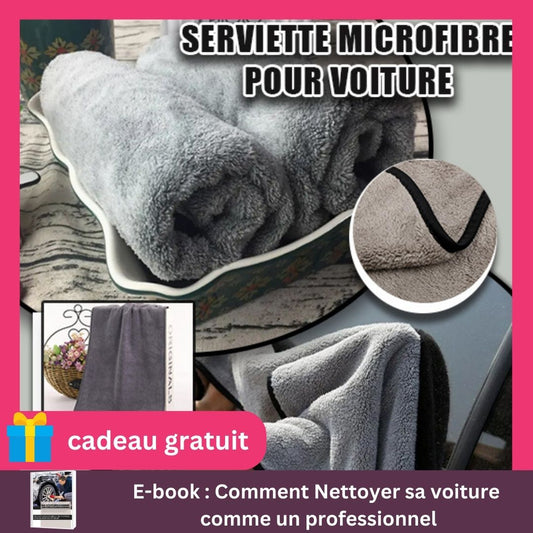 SERVIETTE MICROFIBRE -  MICROSERV™