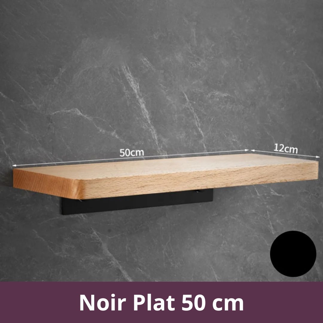 etagere-bois-salle-de-bain-noir-plate-50cm